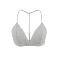 House Of Dasein Female Strapless Top Wireless Free Design - Light Gray - M