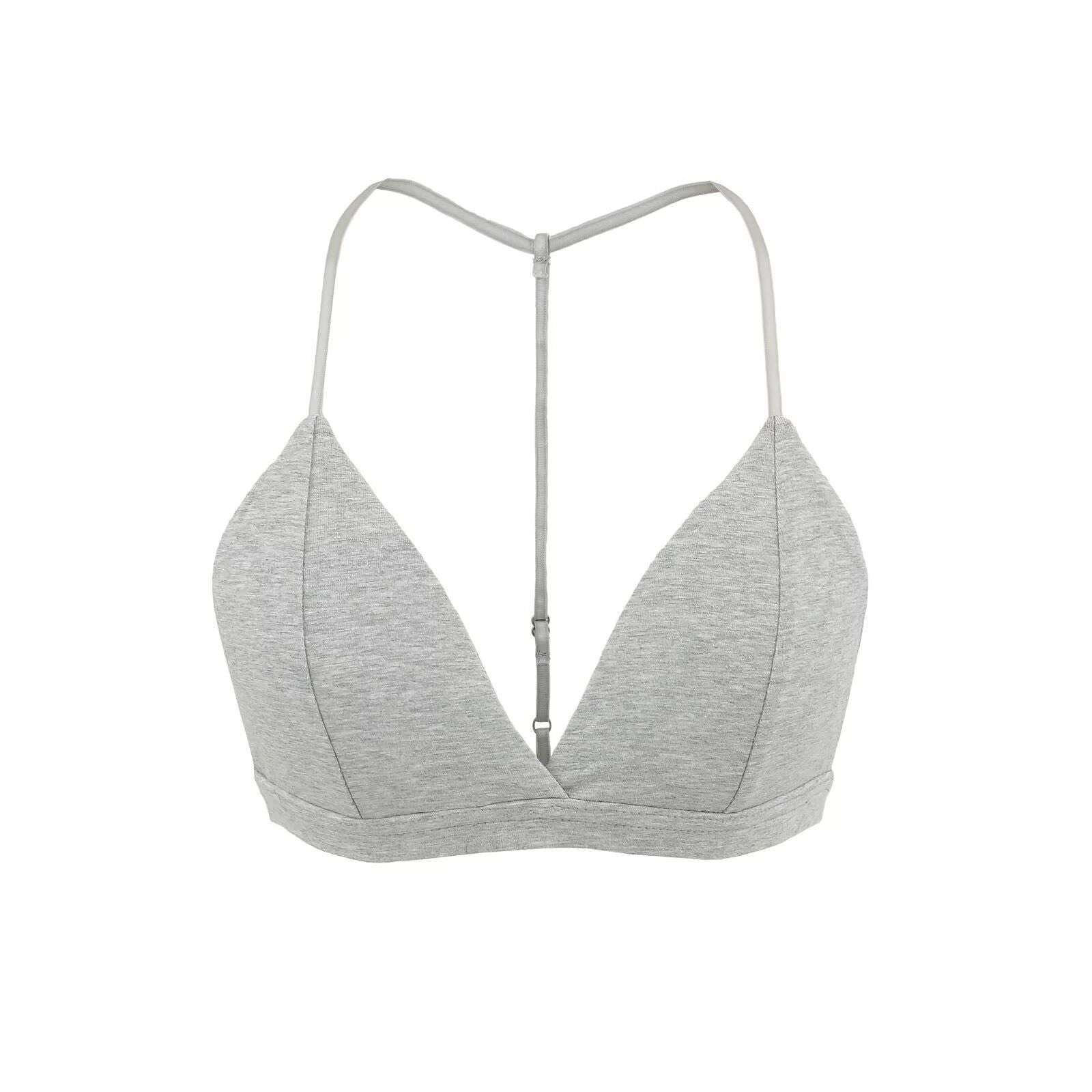 House Of Dasein Female Strapless Top Wireless Free Design - Light Gray - M