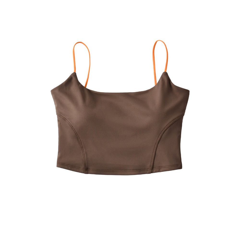House Of Dasein Removable Strapless Sling With Chest Cushion - Khaki - S