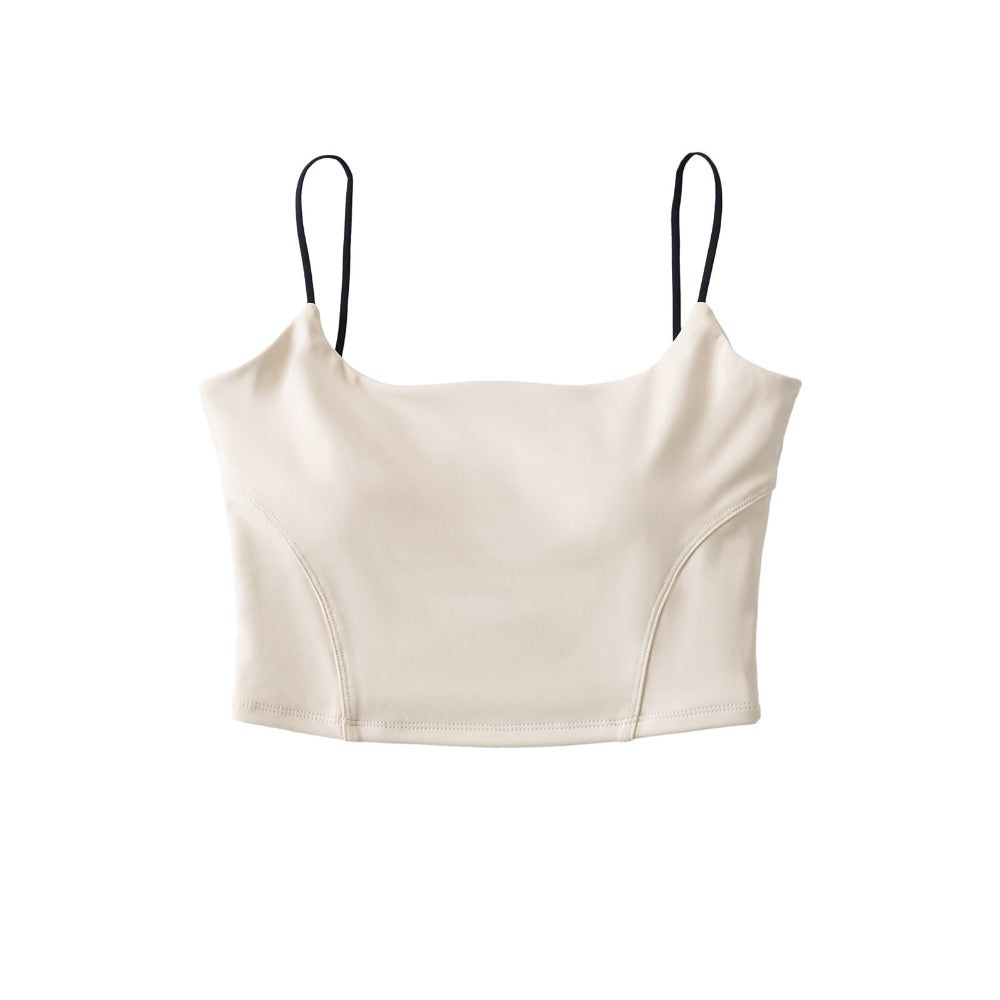 House Of Dasein Removable Strapless Sling With Chest Cushion - Apricot - S