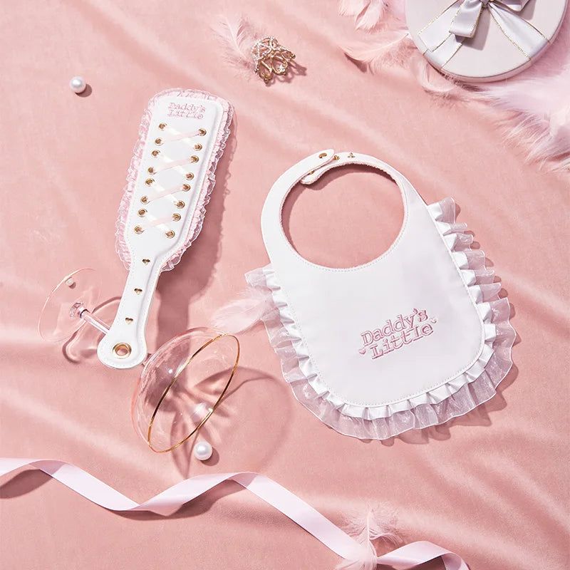 House Of Dasein Ddlg Bondage Set Cute Abdl Sexy Lace Shackles And Foot Cuffs Handcuffs Restraint Toy Sm Fetish Mouth Gag Game For Couple