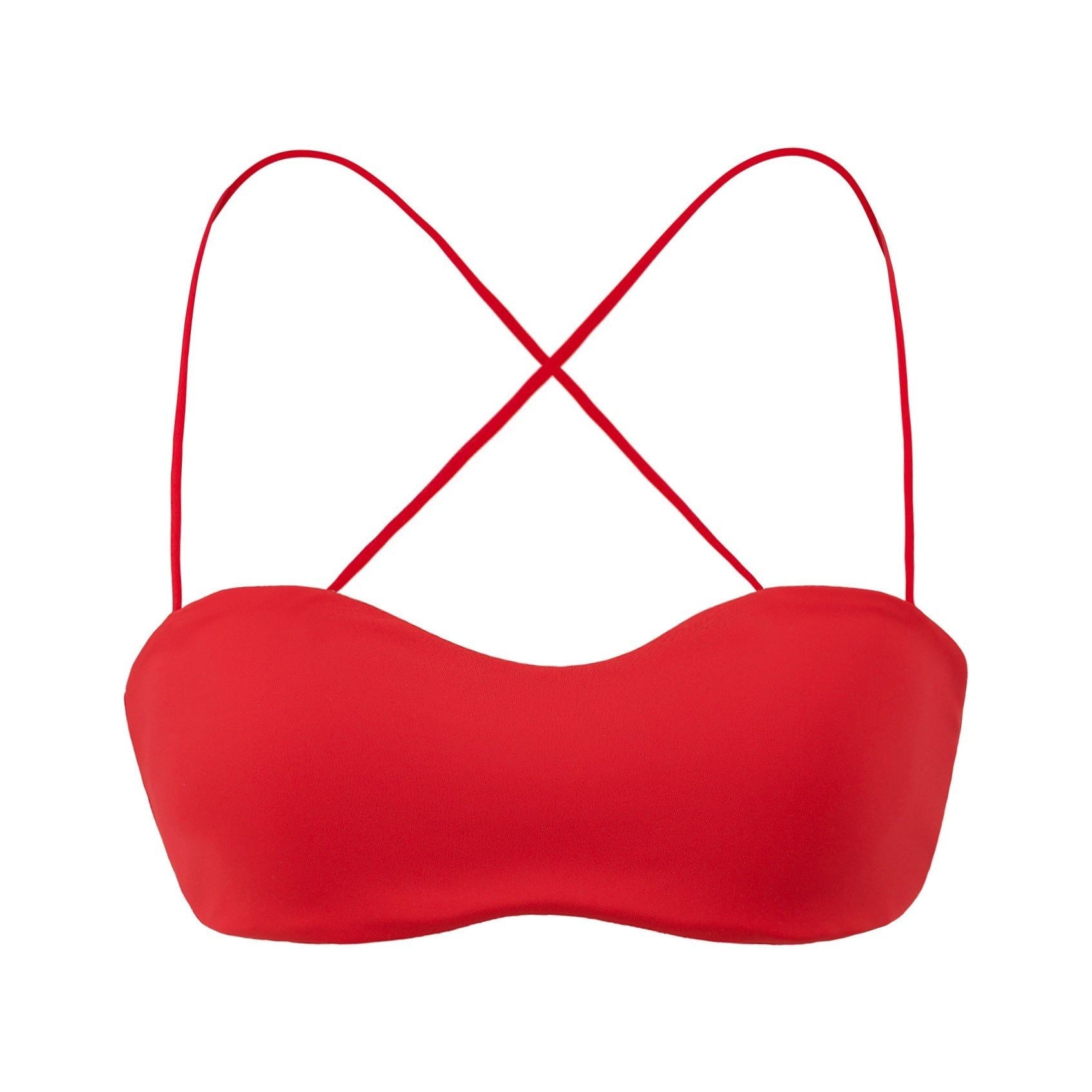 House Of Dasein Double Layered Small Chest Flat Narrow Version Without Cushion Underwear Sling - Dark Red - M