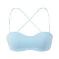 House Of Dasein Double Layered Small Chest Flat Narrow Version Without Cushion Underwear Sling - Baby Blue - M