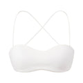 House Of Dasein Double Layered Small Chest Flat Narrow Version Without Cushion Underwear Sling - White - S