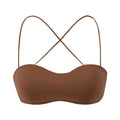 House Of Dasein Double Layered Small Chest Flat Narrow Version Without Cushion Underwear Sling - Khaki - M