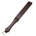 House Of Dasein Pu Leather Paddle Handmade Deluxe Riding Crop Horsewhips Punk Rivet Bat - Brown
