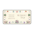Story Nest Books Personalized Teacher Desk Mat Cute Classroom Decor Gift For Teachers Custom Accessory Inspirational Mouse Pad