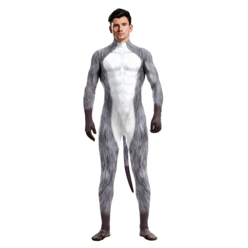 House Of Dasein Halloween Whole Cosplay Costumes Animal Catsuits 3D Printed Jumpsuits Unisex Bodysuit - Xxxl - Style 8