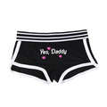 House Of Dasein Yes Daddy Cotton Underwear Boyshorts For Women Comfortable Shorts - Black - L