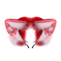 House Of Dasein Women Girls Cartoon Fox Ears Shaped Headband Plush Hair Hoop Cosplay Accessories - Style H-Children