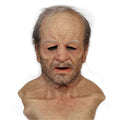 Halloween Mask Realistic Old Man Latex Party Cosplay Props 1