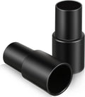2 Pieces Cleaner Adapter 35mm (1-3/8 Inch) to 32 mm (1-1/4 Inch) for Inner Diameter 32 Brush Fit to Outer Diameter 35 Tube Plastic Vacuum Hose Adapter