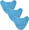 3 Pack Reusable Replacement Refills Steam Mop Pads Compatible with Hoover WH01100 WH20200, Microfiber Washable Cleaning Pads Fits for Vax S2 S2C S3 S3S, 12.6×8.7Inch