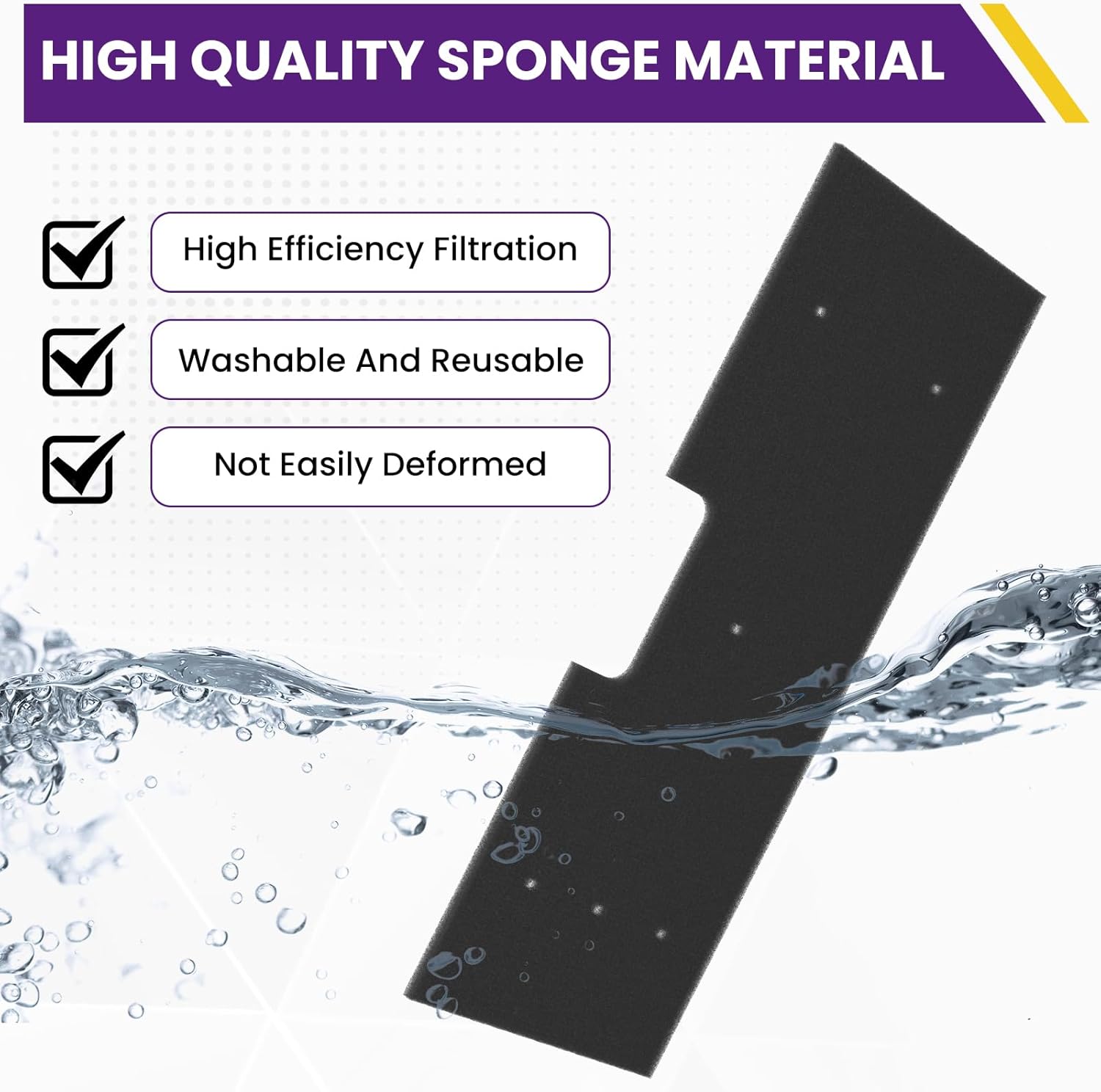4 Pack WH01X35719 Lint Filter, Hand Washable Replacement Lint Filter Compatible with G-E Profile Washer Dryer Combo, for Models: PFQ97HSPVDS