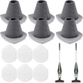 6+6 Pack NES215A/ NES210 Vacuum Filter Set for Eureka NES215A/ NES210/ NES212/ NES215 Blaze Stick Vacuum Cleaner, 6 Vacuum Filters + 6 Pre-Motor Filters, Compare to Part #N0101 & N0102
