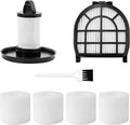 LZ600 Filter Replacement Compatible with Shar-k LZ601, LZ602, LZ602C APEX UpLight Lift-Away Duo-Clean Vacuum, Compare to # XFFLZ600 & XHFFC600