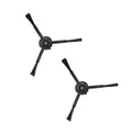 Side Brushes Replacement (2 Pieces) for S8 Pro Ultra, S7 Max Ultra, Qrevo,  Qrevo Slim, Series of S7 MaxV/S7/Q7Max/Q8 Max/S8/Q7/Q5/S6/S5/S4/E5/E4/E3/E2 Robot Vacuum Cleaner, Black