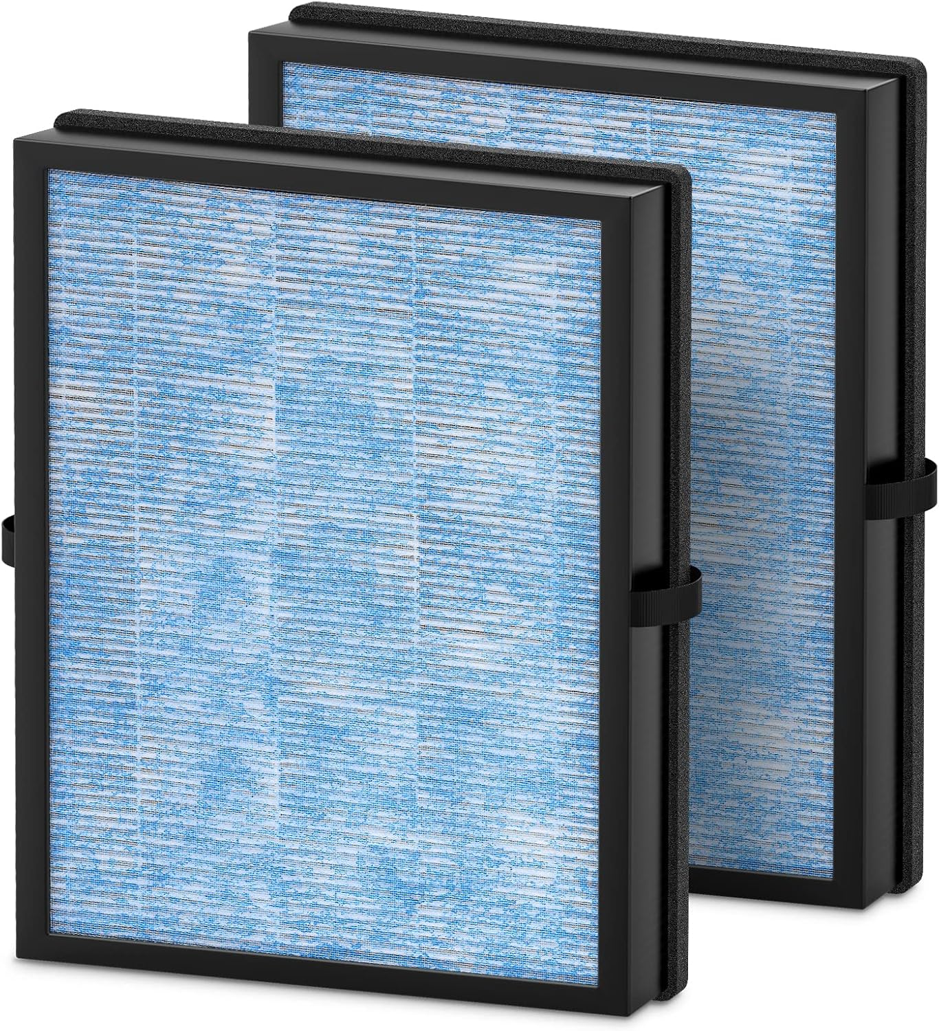 MK04 Filter Compatible with AROEVE MK04 Air Purifier Replacement 4-Layer HEPA Filter for Dust Pet Dander Smoke Pollen for Home and Office Up to 1095 Sq.Ft, MK-04LX MG04JH - Standard Version, 2 Pack