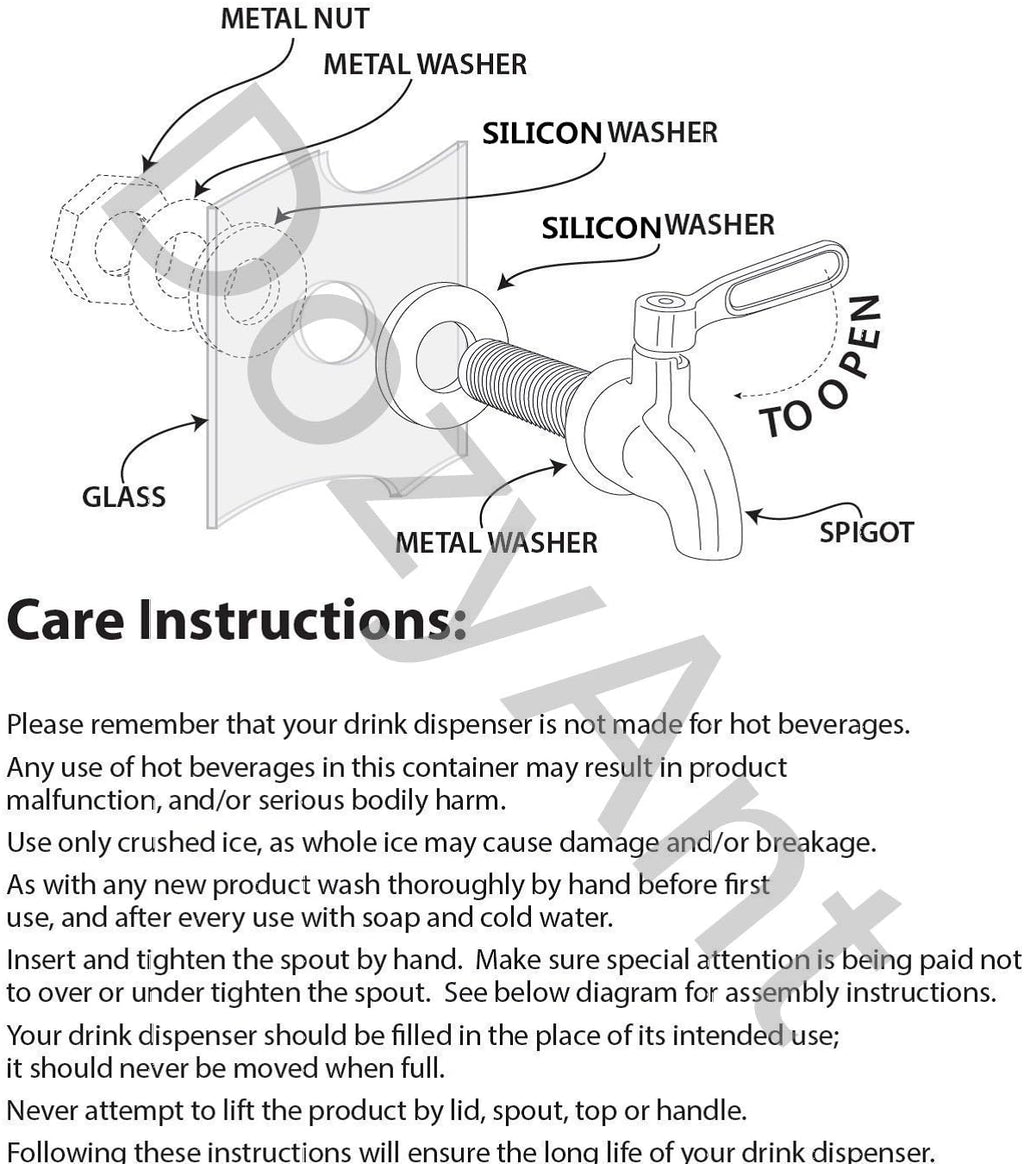 Updated More Durable Beverage Dispenser Replacement Spigot,Stainless Steel Polished Finished, Water Dispenser Replacement Faucet, fits Berkey and Other Gravity Filter Systems as Well
