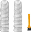 Replacement Lower Nozzle Hose for Shark Rotator NV752 NV751 NV340 NV400 NV501 NV502 NV552 NV650 UV795 Vacuum Cleaner Floor Lower Nozzle Hose Replacements Parts 7" x 1.32" 2PCS