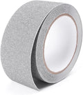 2 inch 16.4Ft Floor Safety Grip Non Skid Safety Tape Anti Slip Adhesive for Steps Stairs Indoor or Outdoor Applicable, High Traction, Gray