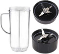 2X Cross blade with replacement 22oz cup for 250w Magic bullet MB1001 Blender