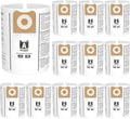 12 Pack 23743 VF3502 Vacuum Bags Compatible with Ridgid 12 to 16 Gallon Wet Dry Vacuums, High Efficiency Replacement Filter Bags for Model WD1950 WD1956 WD1850 WD1851 RV2400HF WD1450 WD1680 WD1270