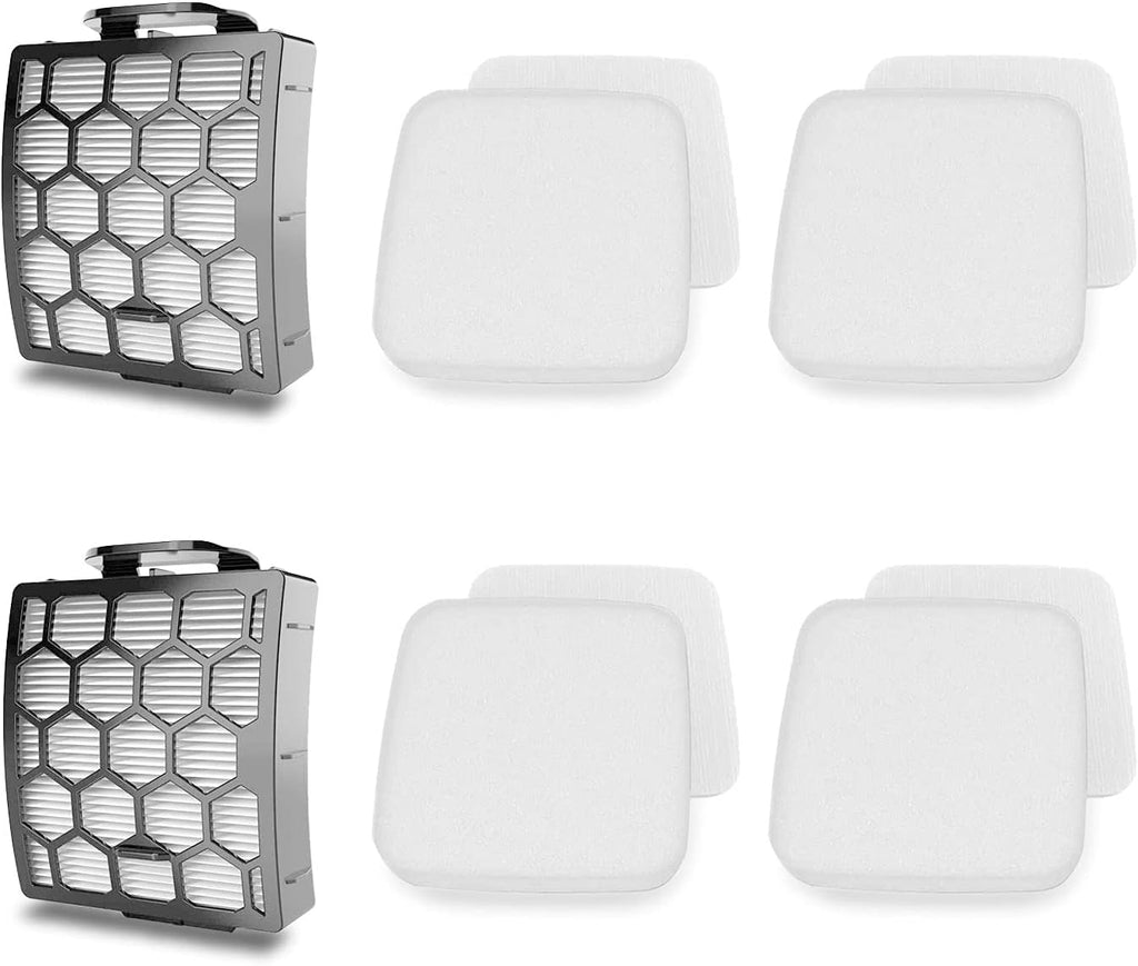 Filter Replacement for Shark Rotator Lift-Away LA300 LA301 LA322 LA351 LA500 LA502 LA555 LA360 LA362 LA401 LA455 LA702 ADV DuoClean PowerFins Upright Vacuum Cleaner, Part XFFK320 & XHF320