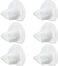 6 Pack VF110 Vacuum Filter Replacement Compatible with Black & Decker CHV1410L CHV961 DV7210F Handheld Vacuum, Washable Reusable Dust Filter