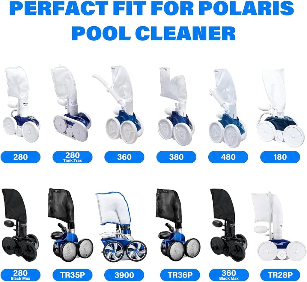 for Polaris Pool Cleaner Parts,Tail Sweep with Scrubber Replacement Part Fit for Polaris 3900 Sport, 380, 360, 280, and 180 Pool Cleaners