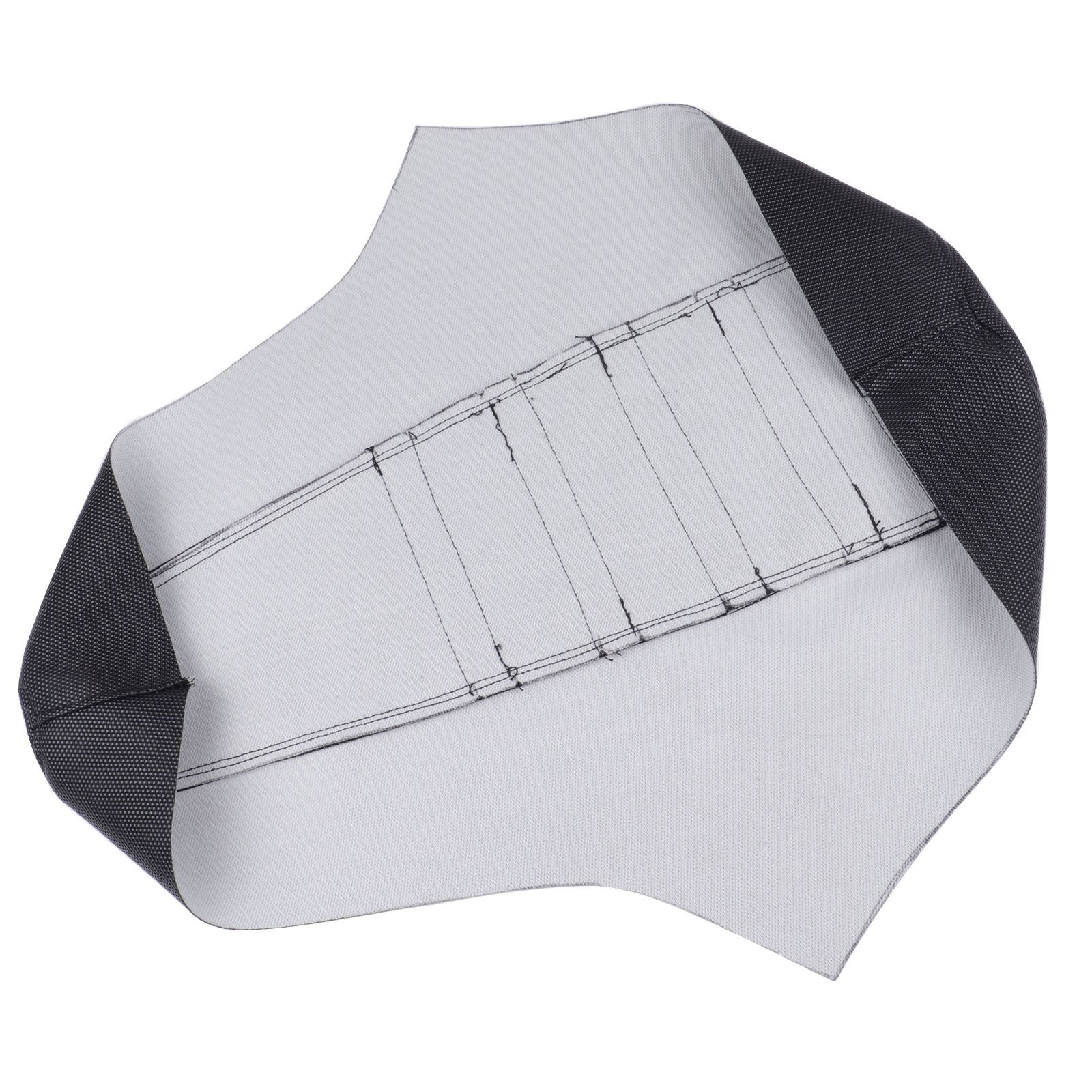 Sun Protection Motorcycle Seat Cover for Ridstar Q20 - Heat Insulation Waterproof Breathable Cushion Protector - UV Resistant Gel Seat Pad - White