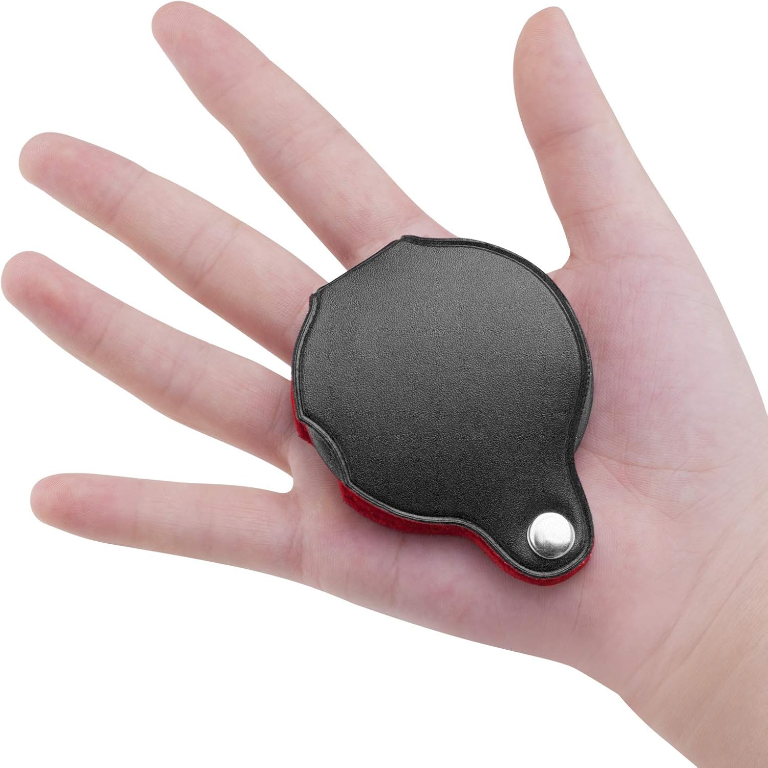 2PCS Upgrade 10X Small Magnifying Glasses for Kids/Senior, Pocket Magnifier for Reading/Close Work, Mini Folding Magnifying Magnify Glass with Protective Sheath, Ideal for Repairing/Hobby/Coins, 1.96"
