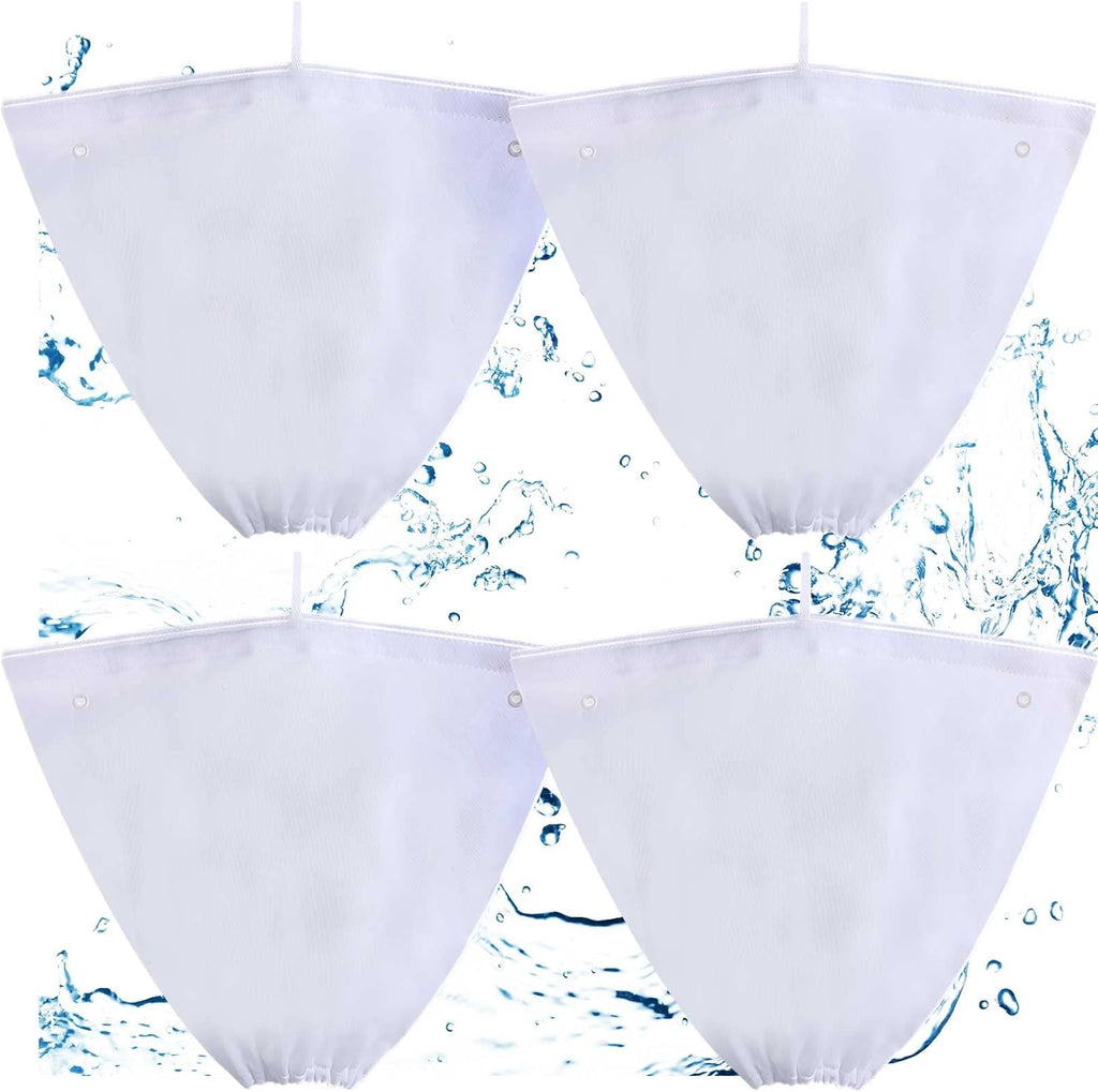 4 Pcs Pool Cleaner Fine Filter Bag Spa Part Replacement Compatible with Aquabot Products 8114 Wheeled Cleaners S2-40 S2-50 Pura 4X 5X S2-4x S2-4xi S2-5x -