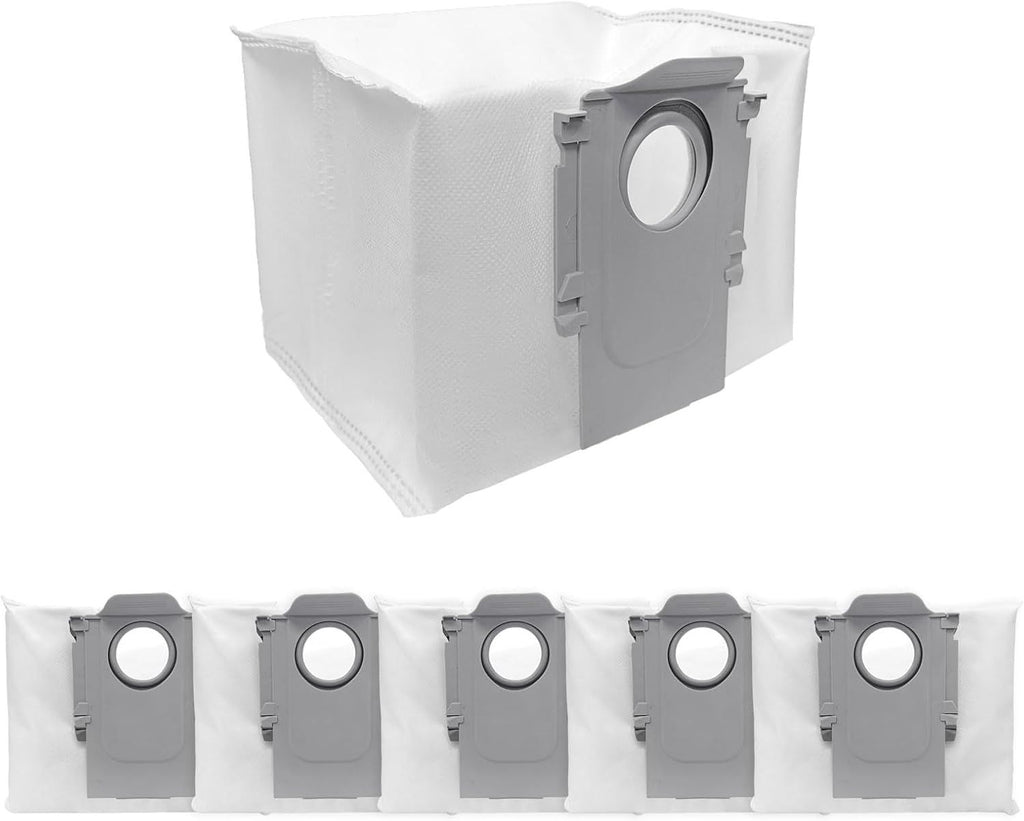 6 Pcs Replacement Reill Dust Bags Compatible with  Q10 S5+, Q10 X5+, Q7 M5+, Q5 Max+, Q5+, S8 Pro Ultra, S8+, Q7 Max+, Q8 Max+, Robotic Vacuums 3L Large Capacity