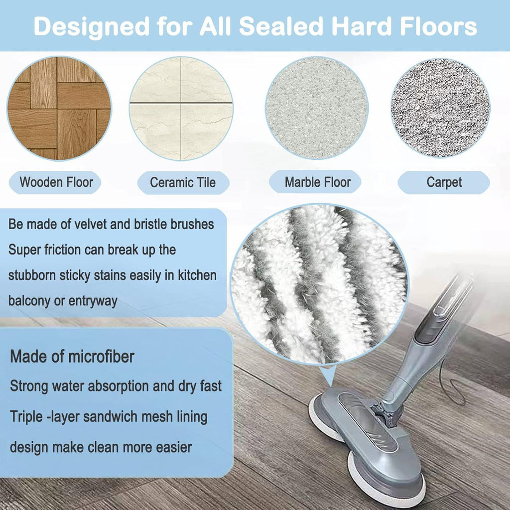 10 Pack S7001 Pads Replacement Steam Mop Pads or Shark S7001 S8201 S7000AMZ S8001 S7000 S7001TGT S7201 S7005 S7020 Series Steam Mop Pads Steam & Scrub All-in-One Scrubbing Mop Pads Part #: XKITP7000