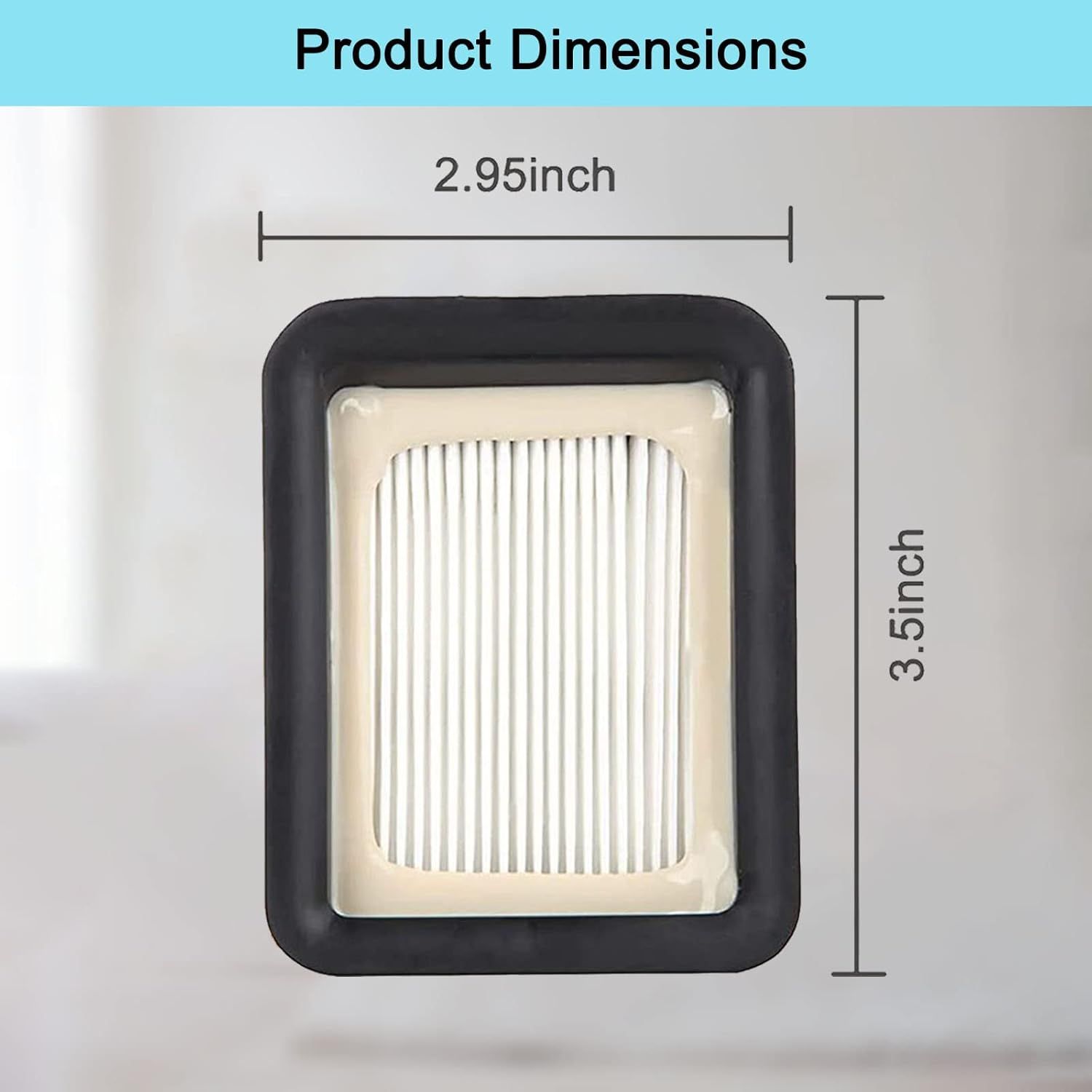 8 Pack 1866 Replacement filters Compatible with Bissell Crosswave 1785 2306 2551 & 2554 CrossWave Cordless Max All in One Wet-Dry Vacuum Cleaner, Compare to Part # 1608684