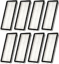 Replacement ilters Compatible with  Qrevo S, Qrevo Plus, Qrevo Pro, Qrevo S5V, QV 35A, QV 35S, Qrevo Edge, Qrevo Edge S5A, Qrevo Curv, Qrevo Curv S5X, Robot Vacuums, 8-pack