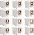Replacement Dust Bags Compatible with euy E25/ E28/ C28, Robot Vacuum Parts Accessories Disposable Bags, 12-Pack.