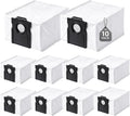 10-Pack 4-Liter Dust Bags Compatible with Dreame D10 Plus Gen 2 Robot Vacuum (RLD32GD), 10 × 4L Disposable Replacement Vacuum Bags