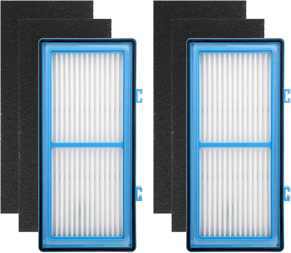 Aer1 ilter Replacement or Holmes Air Puriiers AER1 Type Total Air ilter Replacement ilters or HAP30AT and HAP242-NUC, 2 True HEPA ilters + 4 Carbon Booster ilters