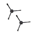 Side Brushes Replacement (2 Pieces) or S8 Pro Ultra, S7 Max Ultra, Qrevo,  Qrevo Slim, Series o S7 MaxV/S7/Q7Max/Q8 Max/S8/Q7/Q5/S6/S5/S4/E5/E4/E3/E2 Robot Vacuum Cleaner, Black