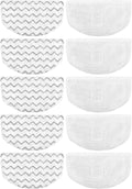 10 Pack Steam Mop Replacement Pads or Bissell Powerresh Steam Mop 1940 1806 1544 2075 2685A 2181 2814 Series, Model 19402 19404 19408 19409 1940A 1940 1940Q 1940T 1940W B0006 B0017 2075A