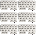6 Pack Steam Mop Pads Replacement or Shark Steam Pocket Mops S3501 S3601 S3972BRN S3550 S3801 S3901 S3601D S3801CO S3901D S3455K S2902 SE450 SE460