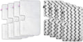 8 Pack Replacement Microiber Mop Pad or Shark Steam Pocket Mops S3500 Series S3501 S3601 S3550 S3901 S3801 SE450 S3801CO S3601D (4 Sot mop pad+4 scrubby mop pad)
