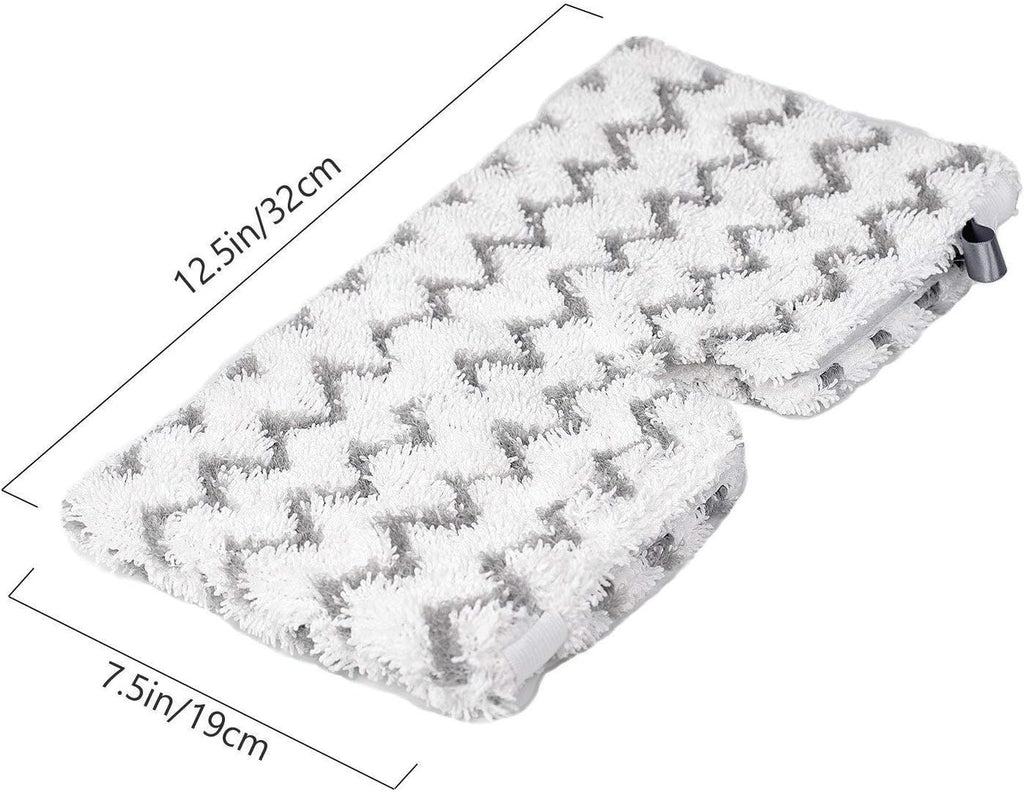 4 Pack + 2 Pack Replacement Microiber Mop Pad or Shark Steam Pocket Mops S3500 Series S3501 S3601 S3550 S3901 S3801 SE450 S3801CO S3601D (4 sot mop pad+2 scrubby mop pad)