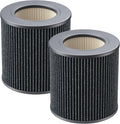 Air Mini Replacement ilter Compatible with Molekule Air Mini and Air Mini+ Air Puriiers,3-in-1 HEPA and Activated Carbon ilter or Home, Dust, Smoke & VOCs, 2-Pack