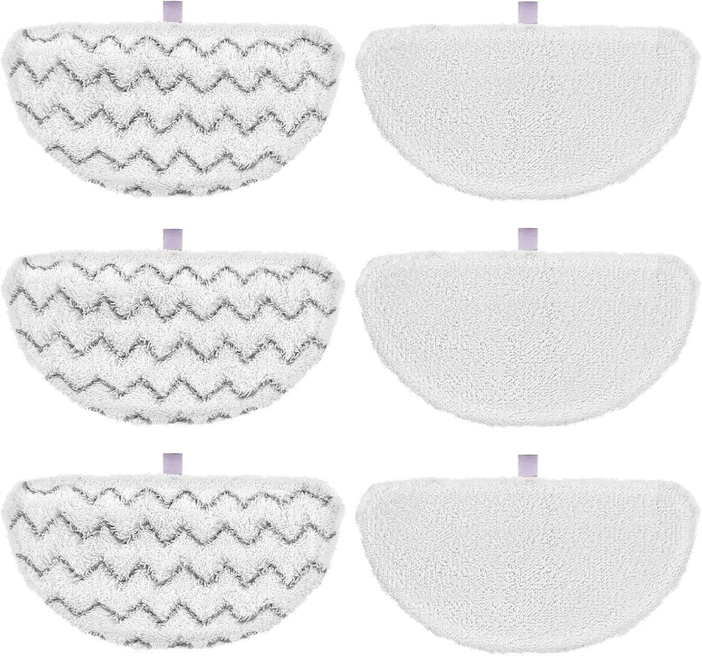 6 Pack 1940 or Bissell Steam Mop Pads or Bissell Powerresh Steam Mop 1806 1544 1440 2075A 2685A 1940W 19404 Series, Model 19402 19408 1940a 1940 1940q 1940t B0006 B0017, Part #5938#203-2633