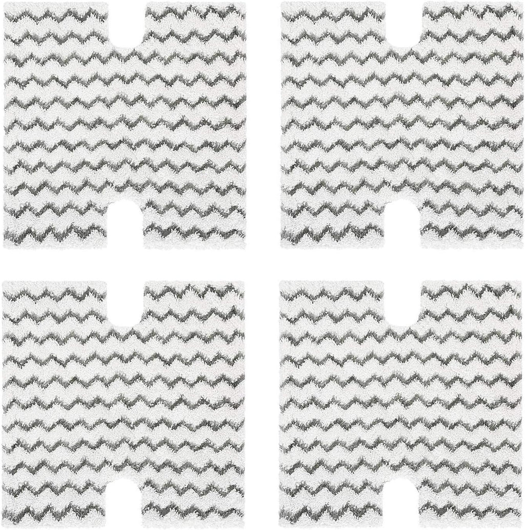 4 Pack Steam Mop Pads Replacement or Shark Lit-Away Pro & Shark Genius Mop System Pocket Mop S3973 S3973D S3973WM S5001 S5002Q S5003A S5004 S5004W S6001W S6001WM S6002 S6002C S6003D S6003W