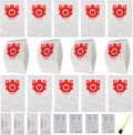 14 Packs 3D Airclean Bags Replacement or Miele JM Vacuum Cleaner Bags,Compact C1, Compact C2, Complete C1, S241, S290, S300i, S500, S700, S4, S6 Series, Replaces Part 10123220