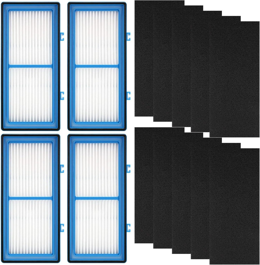 8 Pack Replacement ilters Compatible or Holme-s AER1 Air Puriier Total Air Clean 2 HEPA Air ilters 6 Carbon Booster ilters Replacement ilter or HAP30AT,HAP242 NUC